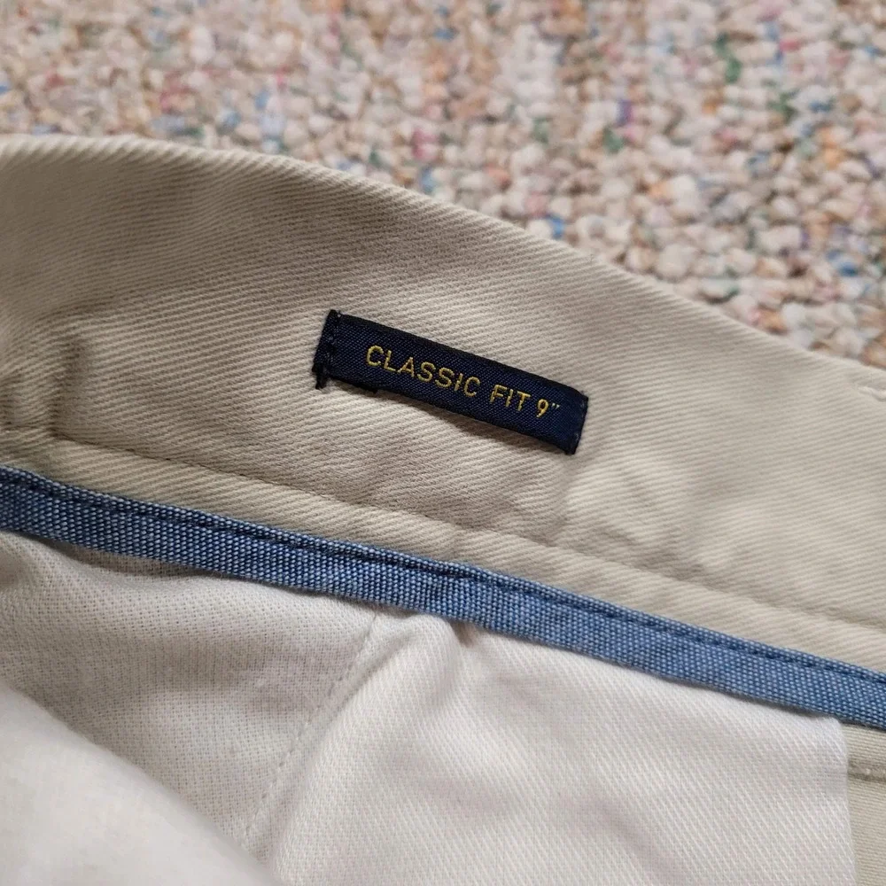 Polo Ralph Lauren Shorts Mens 34 Beige Classic Fit 9